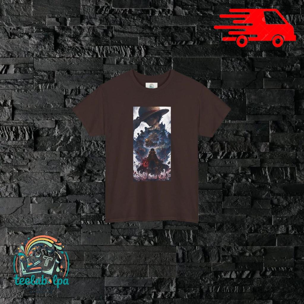 Monkey D. Luffy, Captain of the Mugiwara, Anime Graphic T-Shirt, Gift Idea for One Piece Fans