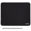 CAPERE Waterproof Nylon Mouse Pad, Cordura Coarse Surface Neutral Pad, Computer Accessory Mat, Waterproof Pad Medium Size Black 440x350x4mm