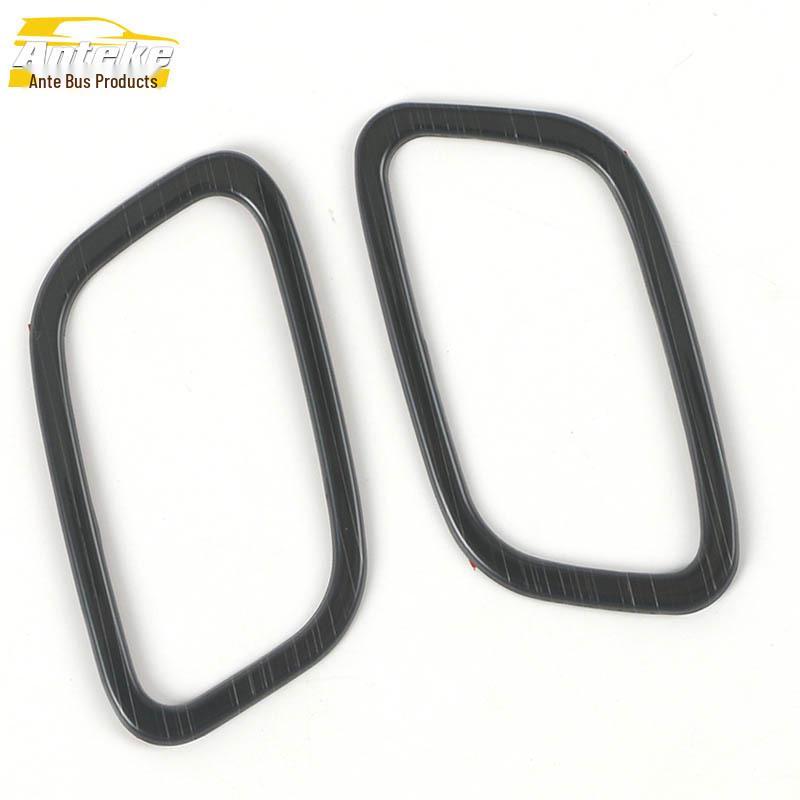 Fits 22 Models: Omoda Front Panel Air Outlet Bright Ring Stainless Steel Center Console AC Outlet Sticker