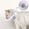 Adjustable Cat Protective Neck Cone Double Sided Dog Saliva Towel Dog Elizabeth Circle For Dog Cat