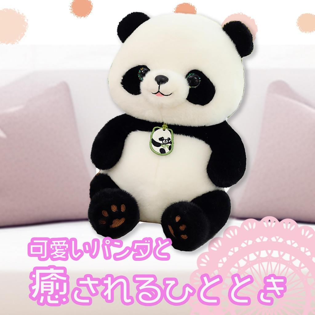 S.T.S.G Плюшевая подушка-панда, Милая подушка для тела, Пушистый зверь, Идеально подходит для сна вместе, Успокаивающий подарок, Уникальный (большой)