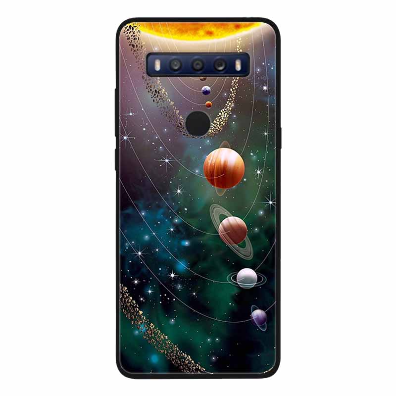 Для чехла TCL 10 SE Мягкий Силиконовый Крутой Модный Чехол Для TCL 10SE T766U T766H Задняя Крышка TCL10SE TPU Защитный Чехол Для Телефона Fundas