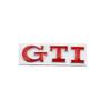 BRP1 For VOLKSWAGEN VW GTI 3D Metal Logo GTI Emblem Car Front Grille Badge Rear Trunk Sticker For Volkswagen VW Polo Golf 5 Mk5 MK6 J oq2