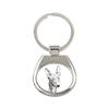 Pharaoh Hound, Kelb tal-Fenek - Keychain with a Dog, Keychain with a Print, Personalized Pendant from the Brand