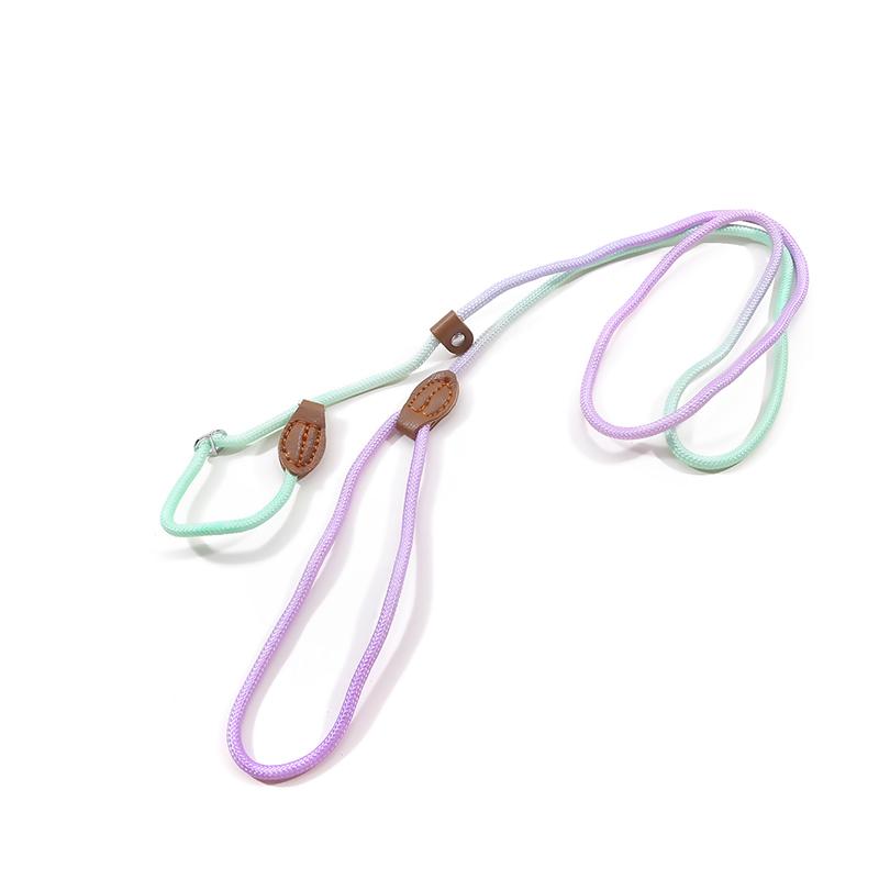 Поводок для бега домашних животных на открытом воздухе, удобная защитная веревка, утолщенный регулируемый поводок для прогулок с собакой, круглый поводок