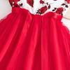 Spring/Summer Girls' Clothing 8-12 Year Old New Girl's Fashionable Flying Sleeves Princess Dress Children's Dress
