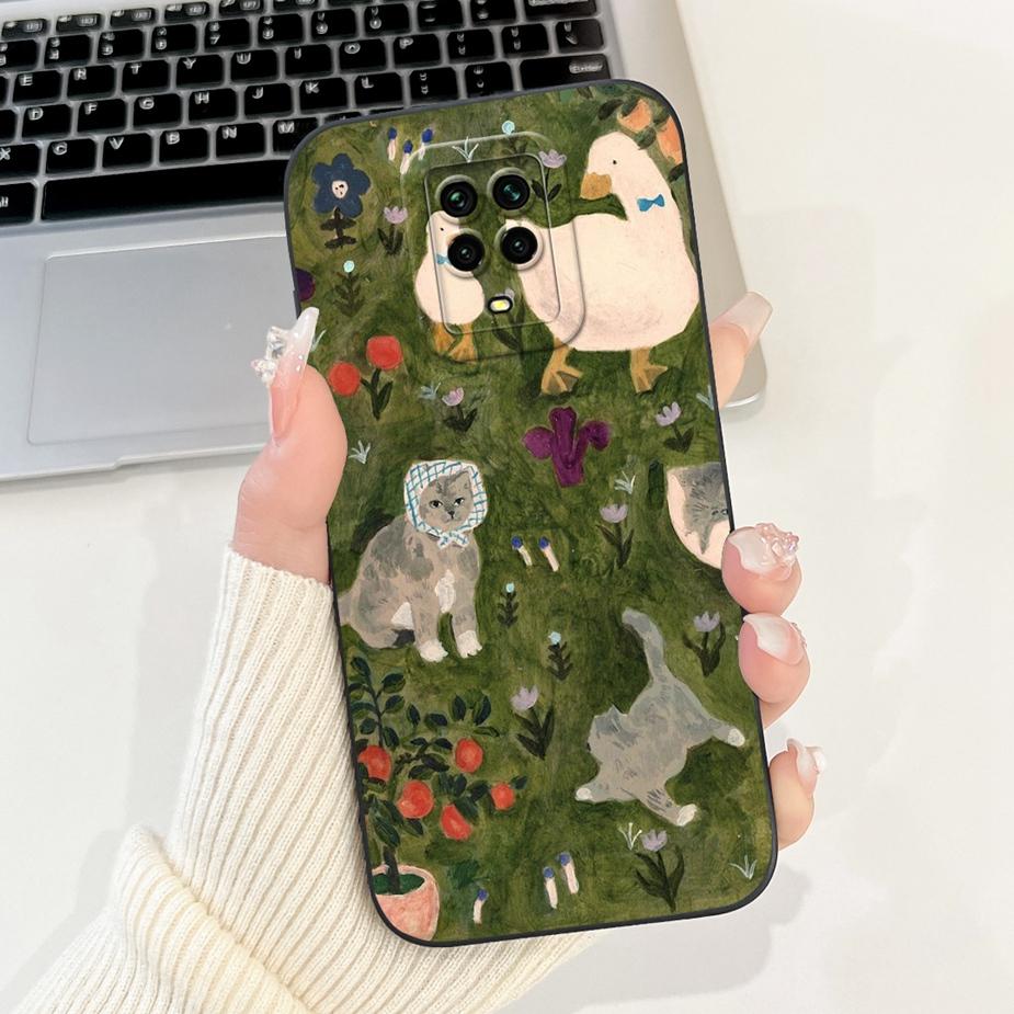 Чехол для Xiaomi Redmi Note 9 Pro Милый Забавный Мультяшный Чехол Полная Защита Чехол для Телефона Для Redmi Note 9 Pro Max Note9 9S Мягкие Чехлы