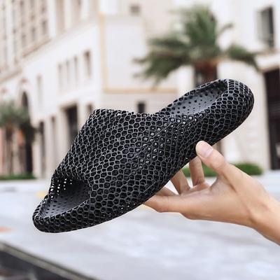 Высокотехнологичные 3D-печатные тапочки для пары, высокоэнергетические спортивные сандалии, цельное литье, эластичная амортизация, буферная шлепка