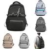 Big Simple Capacity Backpack With Letter Print Design For Middle School Students
