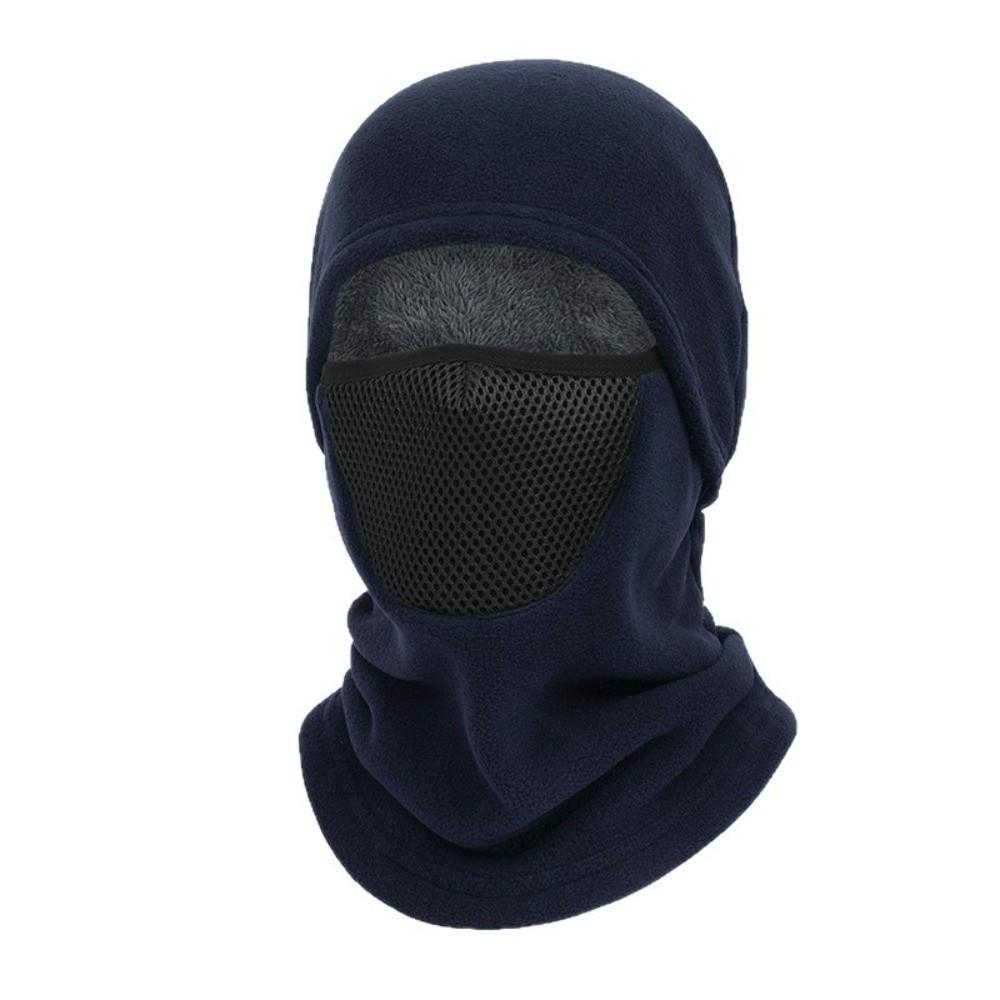 Windproof Balaclava Hat Thermal Full Face Mask Helmet Lining Ear Protection Hat Outdoor Activities