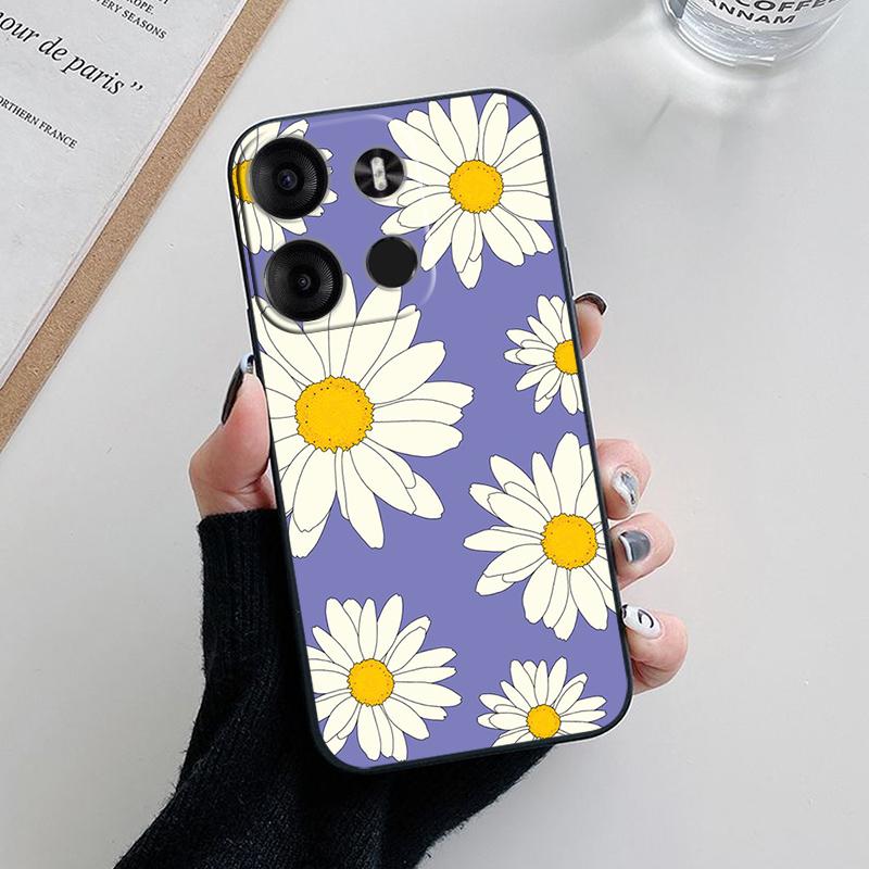 Чехол для телефона Tecno Spark GO 2023 Милый рисунок панды Мультяшный Бампер Мягкий Силиконовый Fundas Для Tecno Pop 7 Pro 8 9 4G Чехлы