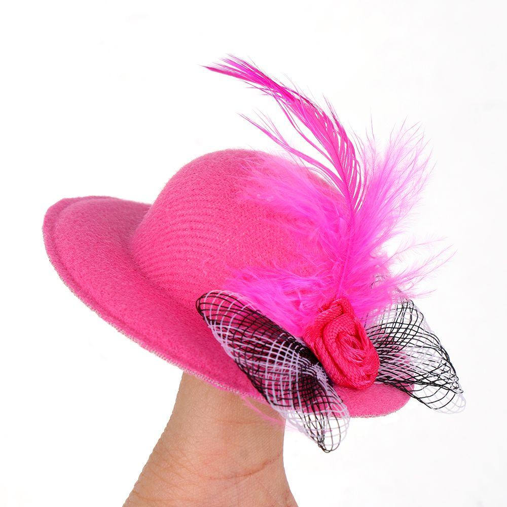 Эластичный ремешок утка стильный костюм для шоу перо цилиндр кепка для кур товары для домашних животных куриные шапки