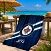 Winnipeg Spirit Beach Towel Microfiber Beach Towel, Lightweight and Quick-Dry, for Summer Travel, Swimming Pool Fan Birthday Gift
