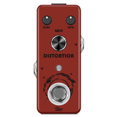 ISET Distortion Guitar Pedal Mini Single Guitar Effector для электрогитары Bass True Bypass (Искажение)