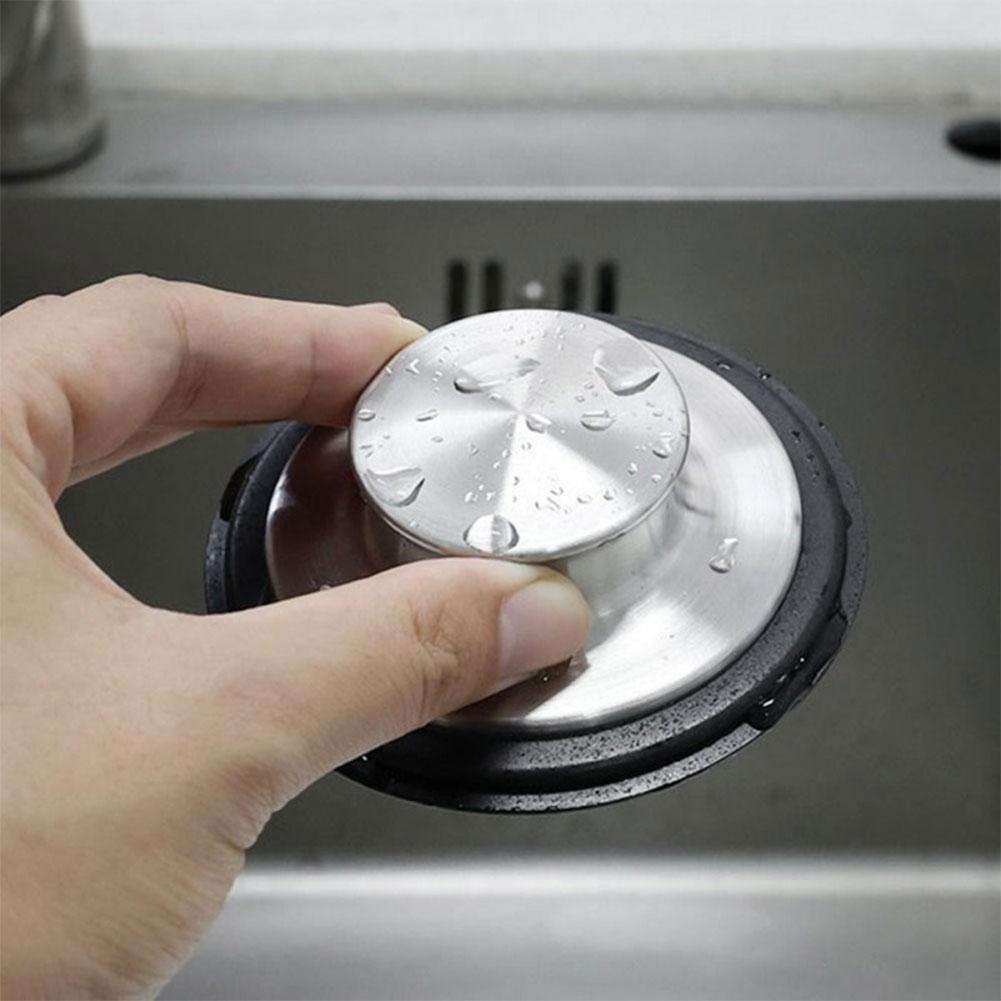 3.15 Inch Kitchen Sink Drain Stopper Anti-Clogging Garbage Disposal Stopper Kitchen Sink Strainer Kitchen Accessories