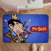 IP-Mr. BeanS Floor Mat Soft Non-Slip Bath Mat, Bedside Carpet, Absorbent Doormat for Home