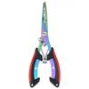 Portable Fishing Path Pliers Coated with Colored Titanium Multifunctional Fishing Pliers Gripper Stainless Steel Hook Cutter