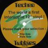 12-дюймовая пластинка TECHNO TUBBIES - Винк, винк... ! (Пока, Пока ... ! ) PILLE001 Пилле Палле Про 2000 Германия Танцевальная и Электронная Б/У