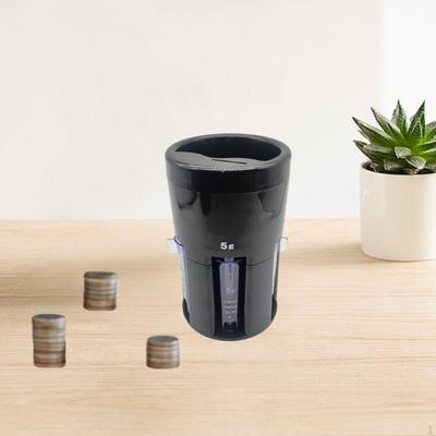 Счетчик монет 5 в 1, простой в использовании, экономящий время счетная машина сортировщик для смены