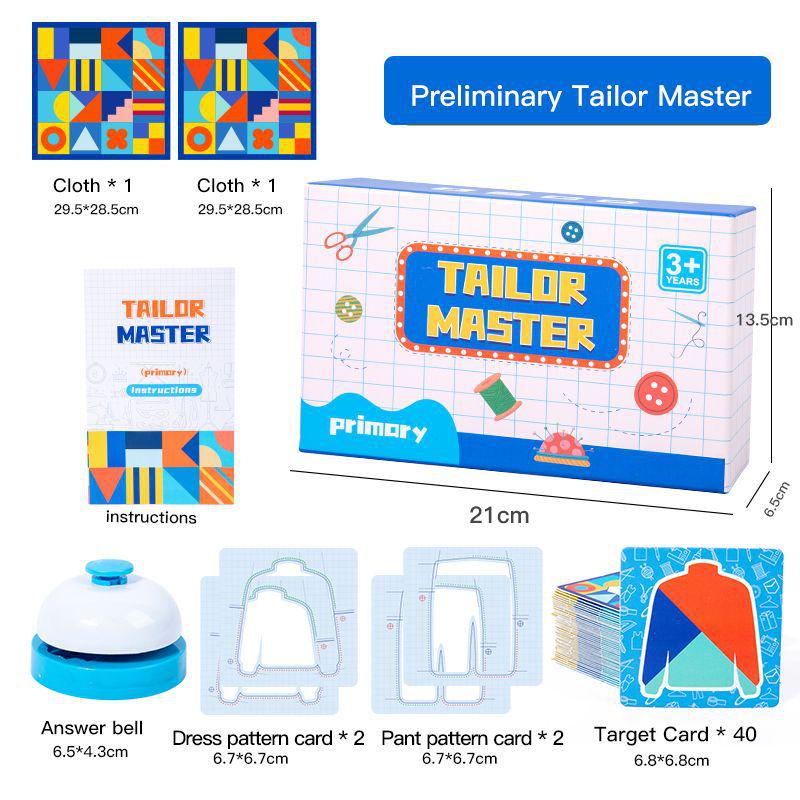 Cross-Border Tailor Master Quiz Game - Children's Educational Matching Toy