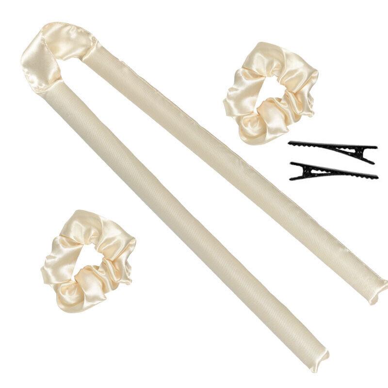 DIY Hair Curlers Heatless Curling Rod Soft Headband No Heat Wave Form Women Girl