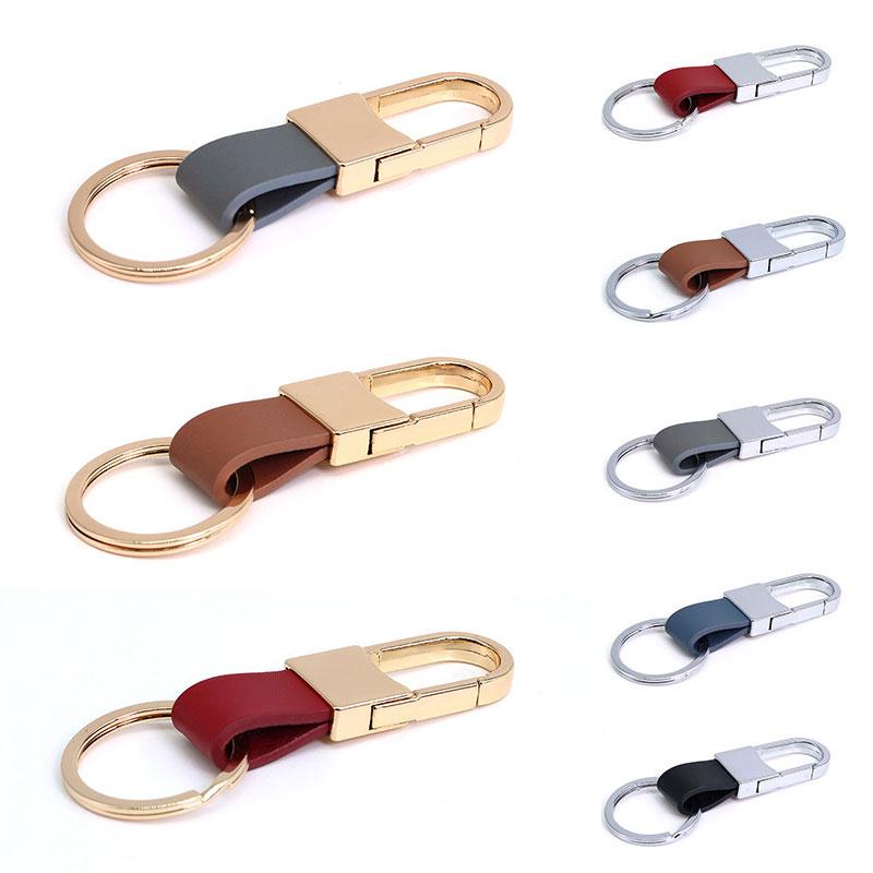 1PC PU Leather Keychain Jewelry Gift Car Keyring Keyholder Casual Key Chain Fashion Multiple Options Available