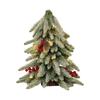 Christmas Tree Inverted Binding Simulated Nobel  40CM Small Tree Desktop Decoration-Original Color Band Lamp  (with Accessories)