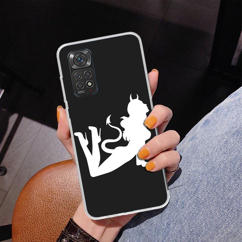 Angel Devil Sexy Girl Phone Case For Xiaomi Redmi Note 15 14 13 12S 12 11 Pro Plus 14S 11S 11E 10 10S 11T 5G Personalized Cover
