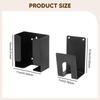 EV Charging Nozzle Dock J Hook Wall Mount Electric Car Charger Holder Waterproof Cover for Parking Space