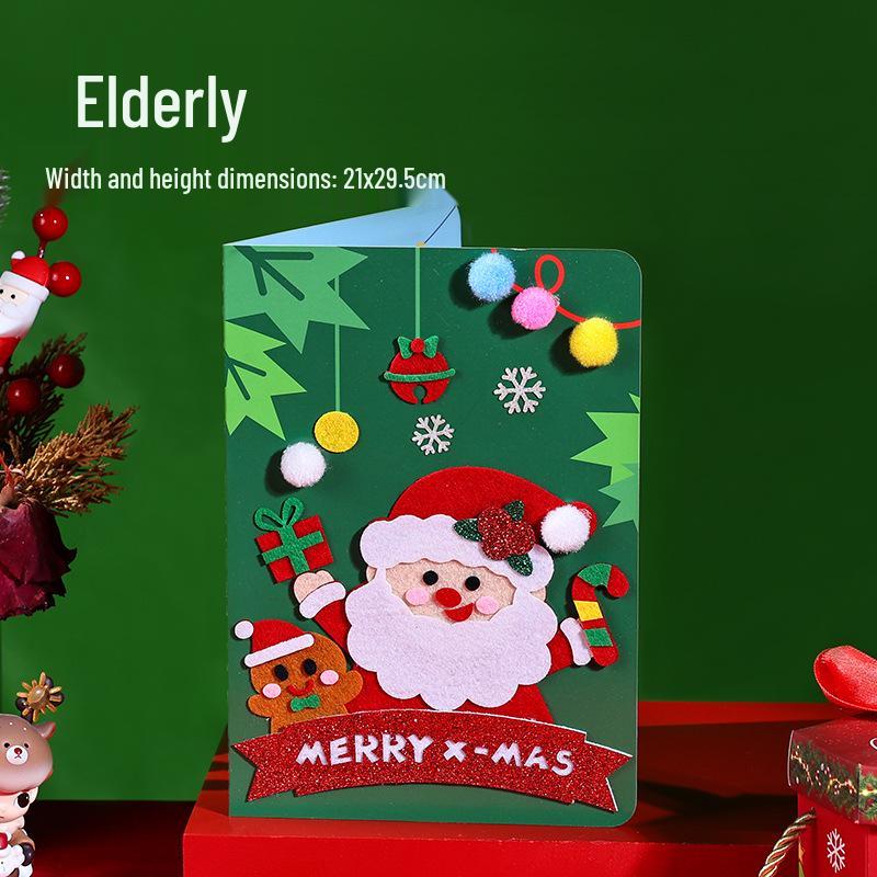 DIY Christmas Card Kit for Kids - Creative Handmade Greeting Supplies