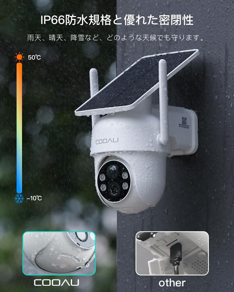 Новейшая солнечная 5 миллионов высокая съемка COOAU безопасность уличная высокая эффективность солнечная полностью беспроводное наблюдение без питания без проводки ночь