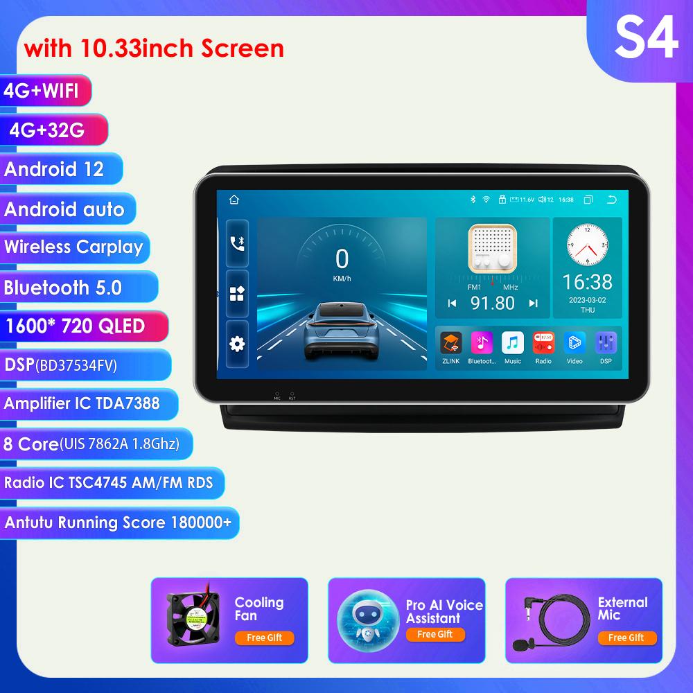 4G Android 12 Автомобильный радиоприемник GPS для Skoda Superb 2 2008-2015 Интеллектуальный экран Мультимедийный видеоплеер Навигация 2Din Стерео Carplay Аудио головное устройство