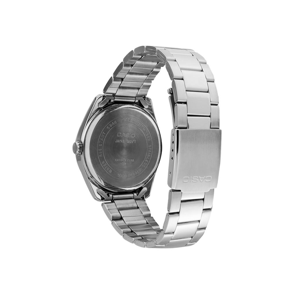 Casio Стандартный Enticer Business Casual Стальное Сердце Кварцевые Часы Мужские часы Белые MTP-1302D-7A2