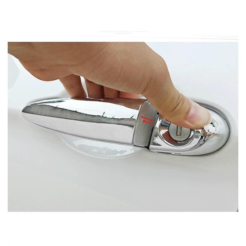 For Ford Explorer Plug-in Hybrid Limited ST XLT U625 ~ Chrome Car Door Handle Cover Trim 4 Chromium Styling Accessories