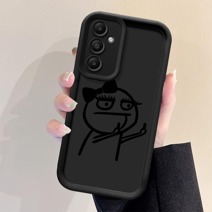 Чехол для Samsung Galaxy A16 A23 A51 A73 A12 A13 A15 A35 A36 A71 A72 A53 A54 A56 A34 A26 A32 Чехол для телефона Крутой Палец Человек