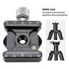 DE-50 Aluminum Alloy Quick Release Plate Clamp Camera Mount Adapter 3/8"