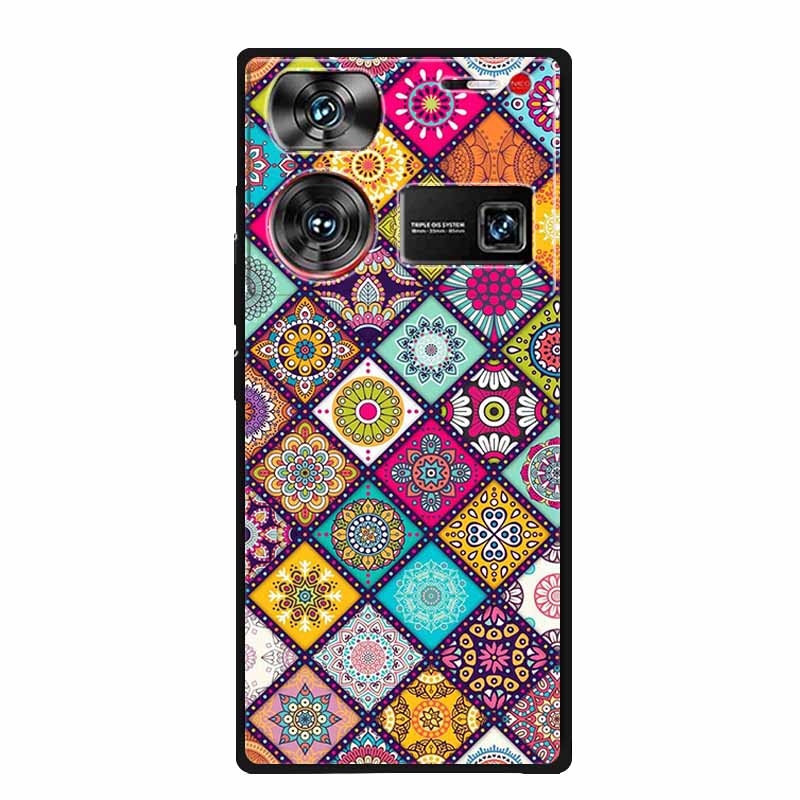 Чехол для ZTE nubia Z60 Ultra Роскошный Мягкий Силиконовый ТПУ Задняя Крышка Чехлы для Телефона Для ZTE NubiaZ60 Ultra 5G Защитный Мультяшный Fundas