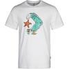 Converse T Shirts Men's White Crew Neck Moderate 10008087-A03