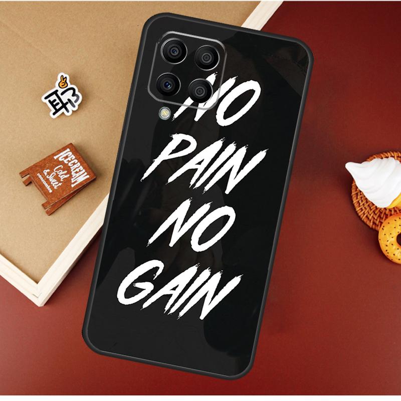 No Pain No Gain Gym Case For Samsung Galaxy M21 M20 M23 M31 M11 M54 M14 M34 M13 M52 M32 M12 M16 M36 M56 M15 M55