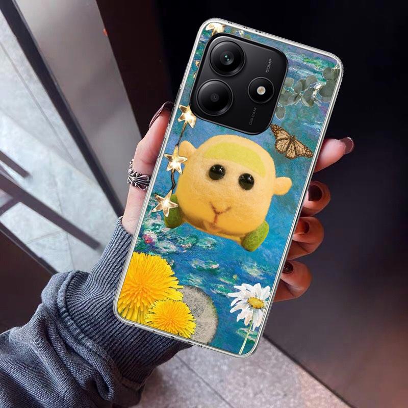 Cute PUI PUI MOLCAR Phone Case For Xiaomi Redmi Note 15 14 14S 13 12S 12 Pro Plus 11S 11 10S 10 4G Cover 11E 11T 5G Print Fundas