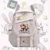 Crazy Animal City Animation Peripheral Judy Nick Fox Elementary School Bag Men'S And Women'S Casual Large Capacity Backpack