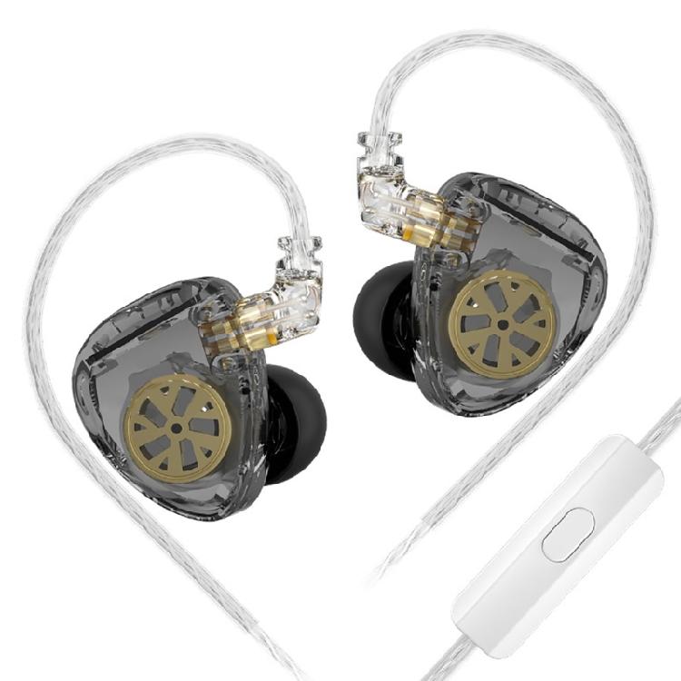 Двойные Динамические Hi-Fi Наушники с Двойной Катушкой, Вкладыши, Удобные, с Управлением на Кабеле для Фитнеса и Видеоигр
