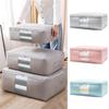 Foldable Storage Bag Clothes Blanket Quilt Closet Sweater Organizer Box Pouches