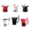 Съемная чашка для хот-пота Скандинавская керамическая кофейная чашка Креативная шоколадная кружка Завтрак
