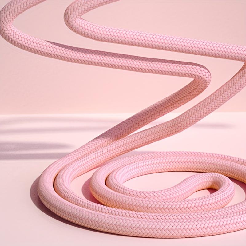 1 Piece Cartoon Skipping Rope for Kids – Non-Knotted, Durable Cotton, Adjustable Length for Elementary Students & Beginners