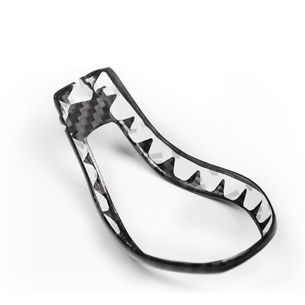 Carbon Fiber Gear Shift Knob Trim for Infiniti QX60/QX80/Q50L/Q60