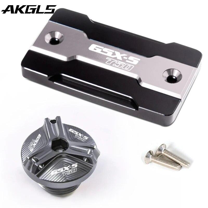 Для Suzuki GSX-S750 GSXS750 GSX-S 750 GSX S750 крышка топливного бака переднего тормоза и крышка заливной горловины защитные аксессуары