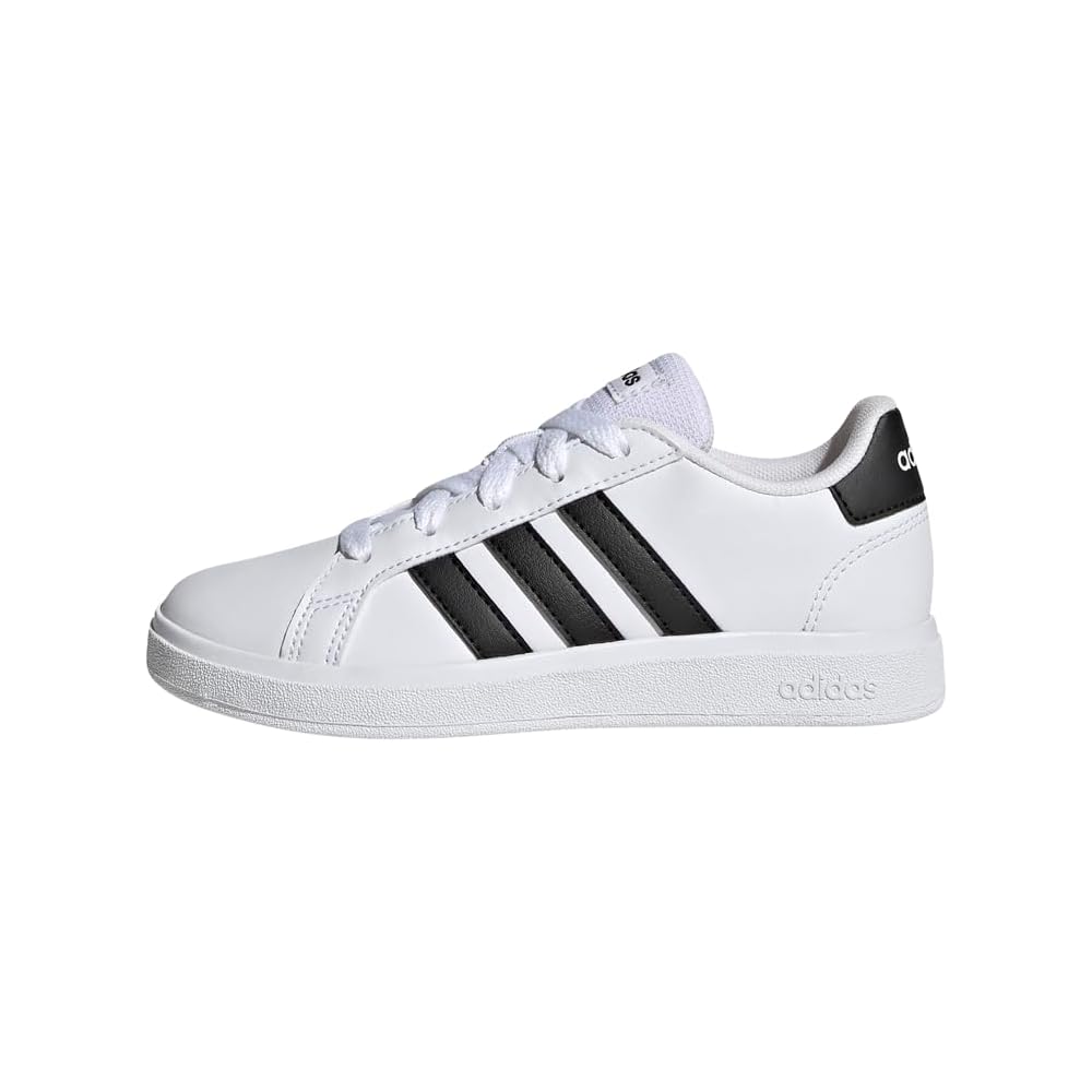 Adidas Kids Grand Court 2.0 Sneakers White/Core Black 17-22.5cm Footwear 20.5cm