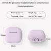 Новый чехол для Apple Airpods 4, силиконовый защитный чехол с портом зарядки, пылезащитная заглушка для наушников Airpods 4