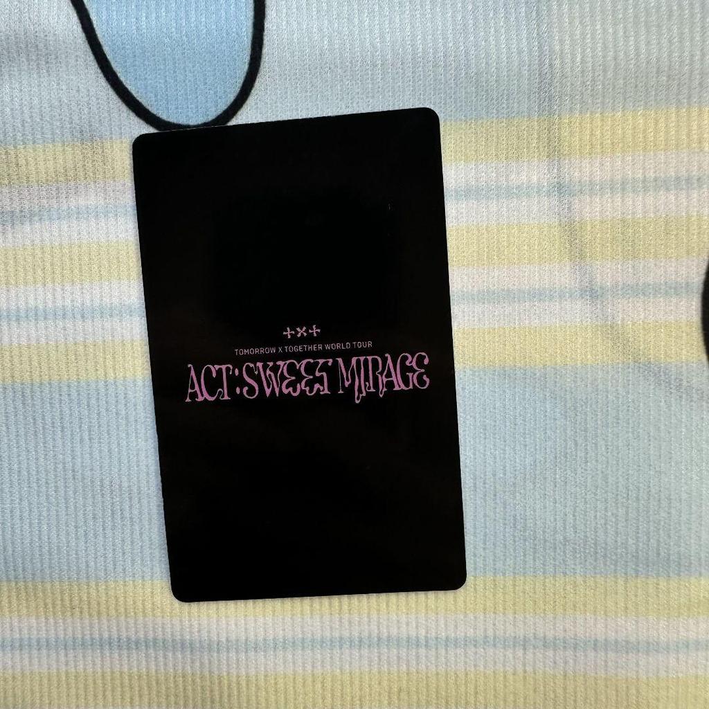 [USED] Soobin TXT Kyocera SWEET Live 2-day Limited Time Trading Card